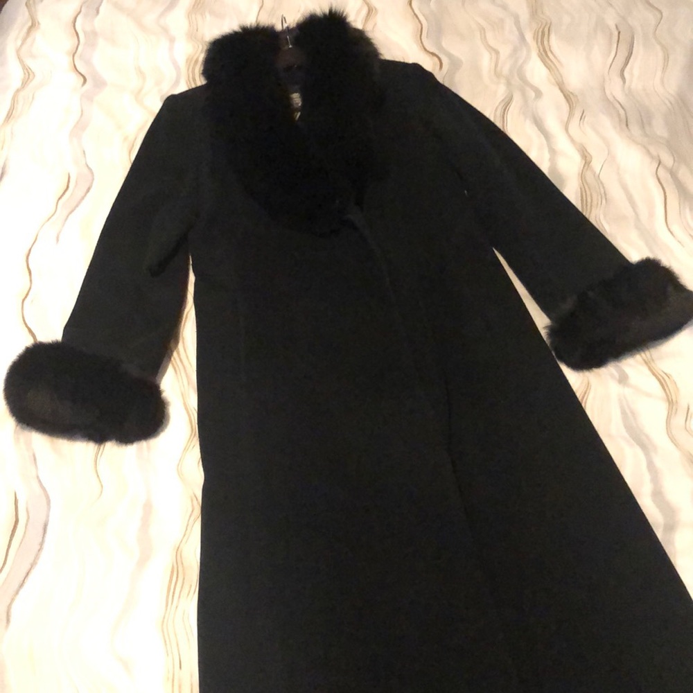 Marvin Richards Fur Collar and Cuff Coat